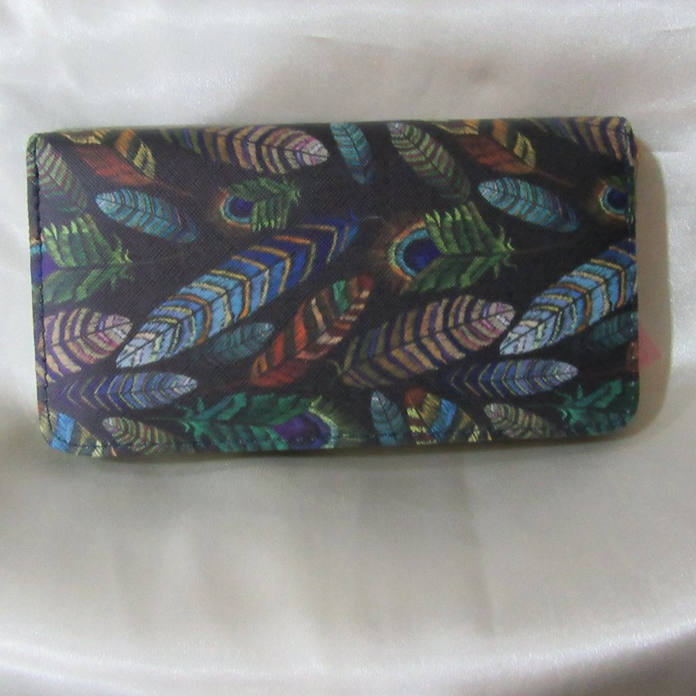Brand New Ladies Wallets Feathers